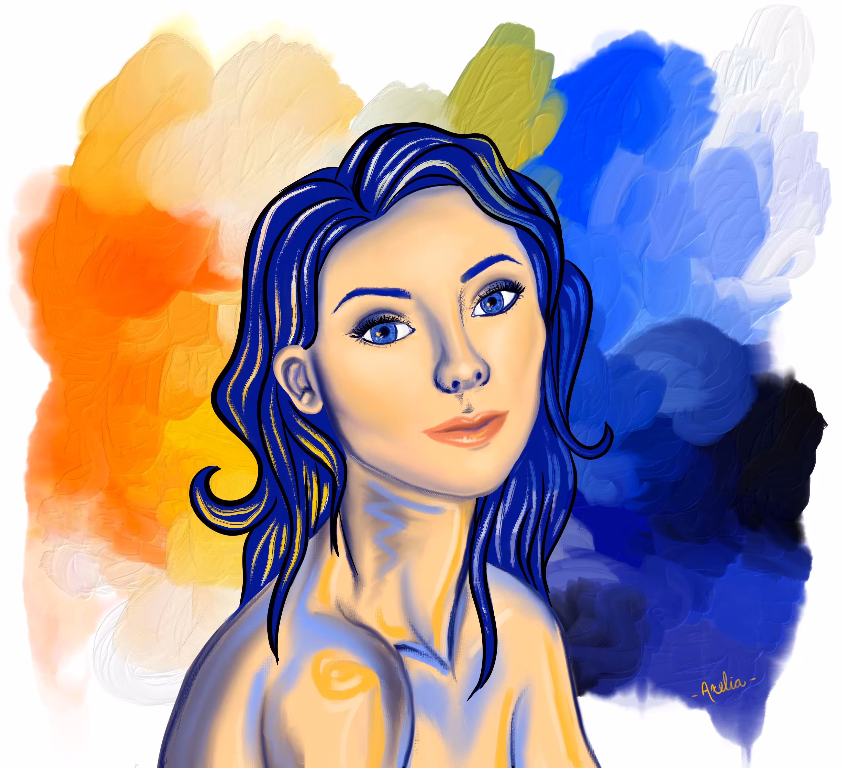 Dreaming in Cobalt and Yellow Ochre