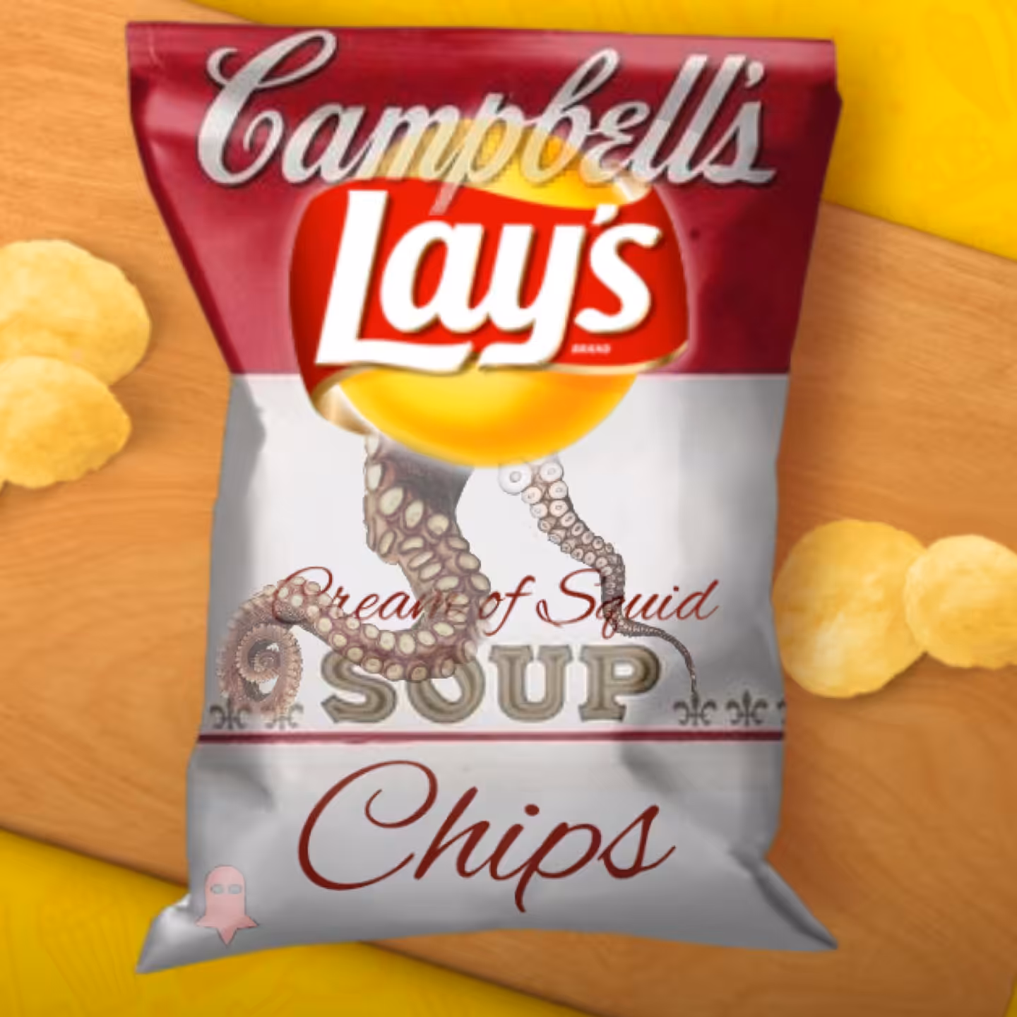 Cream Of Squid Chips