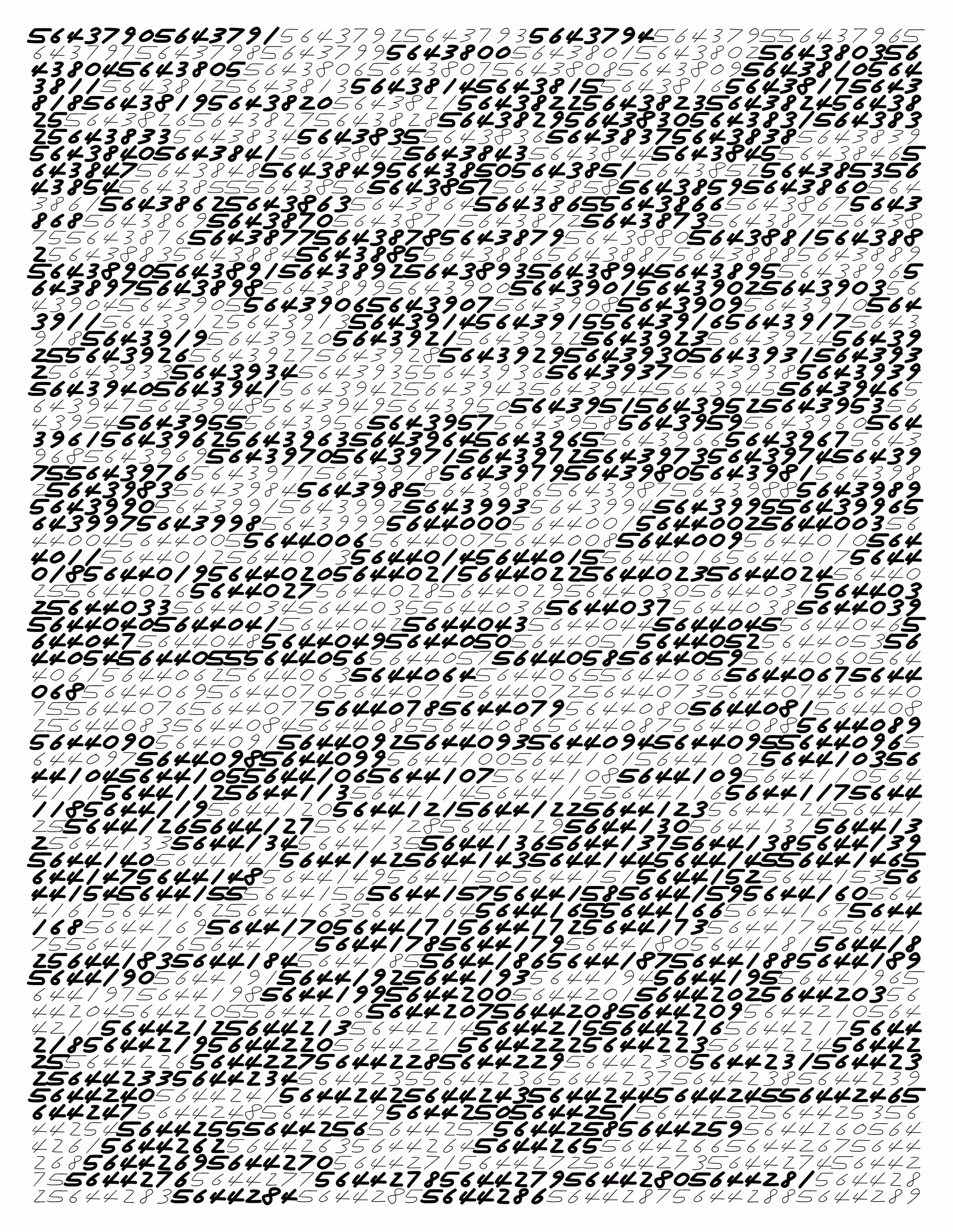 Endless (5,607,250 to Infinity) #113