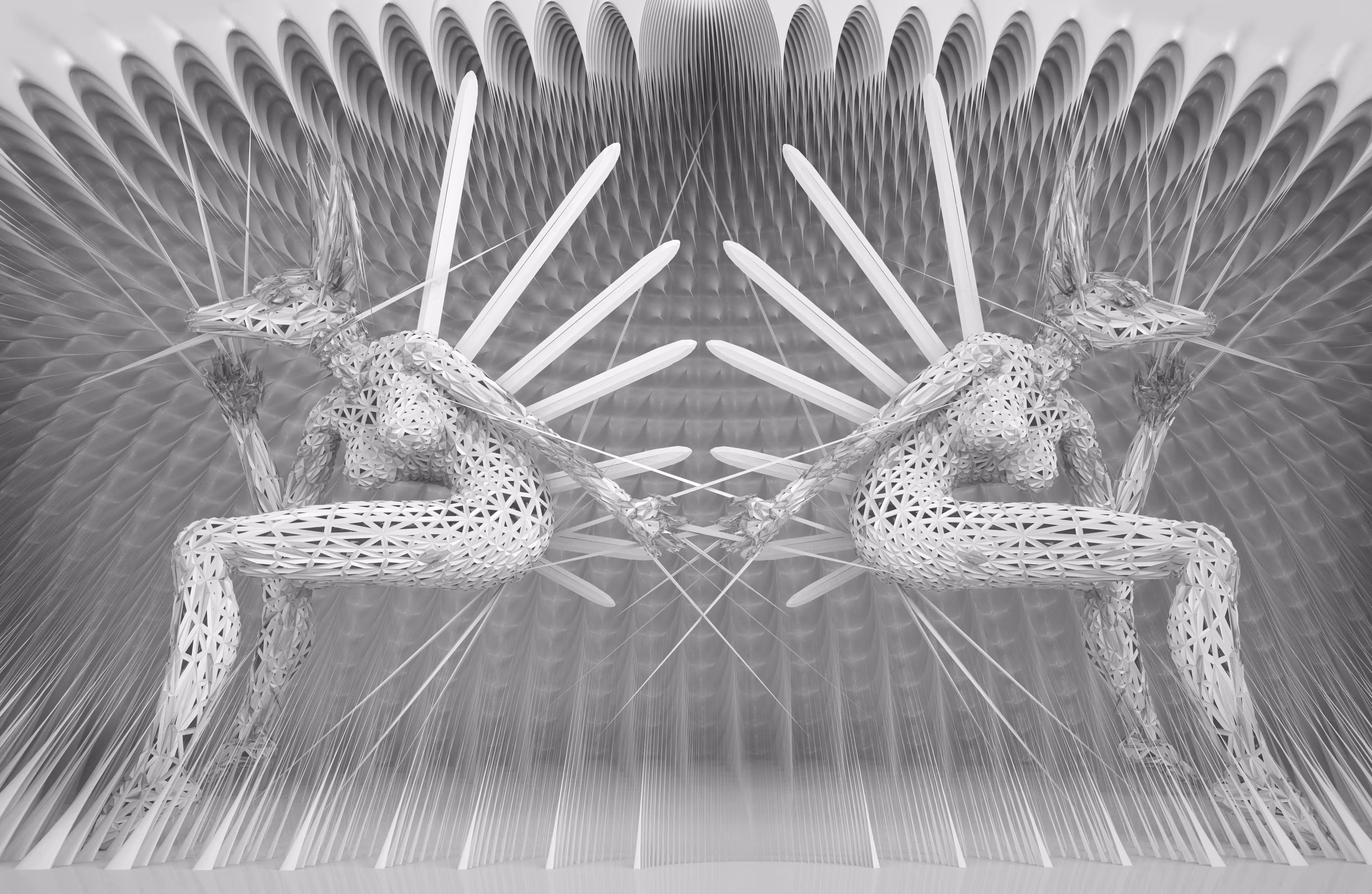 POLYEROTICON - erotopolygonal act Nr. 7 (White Version)