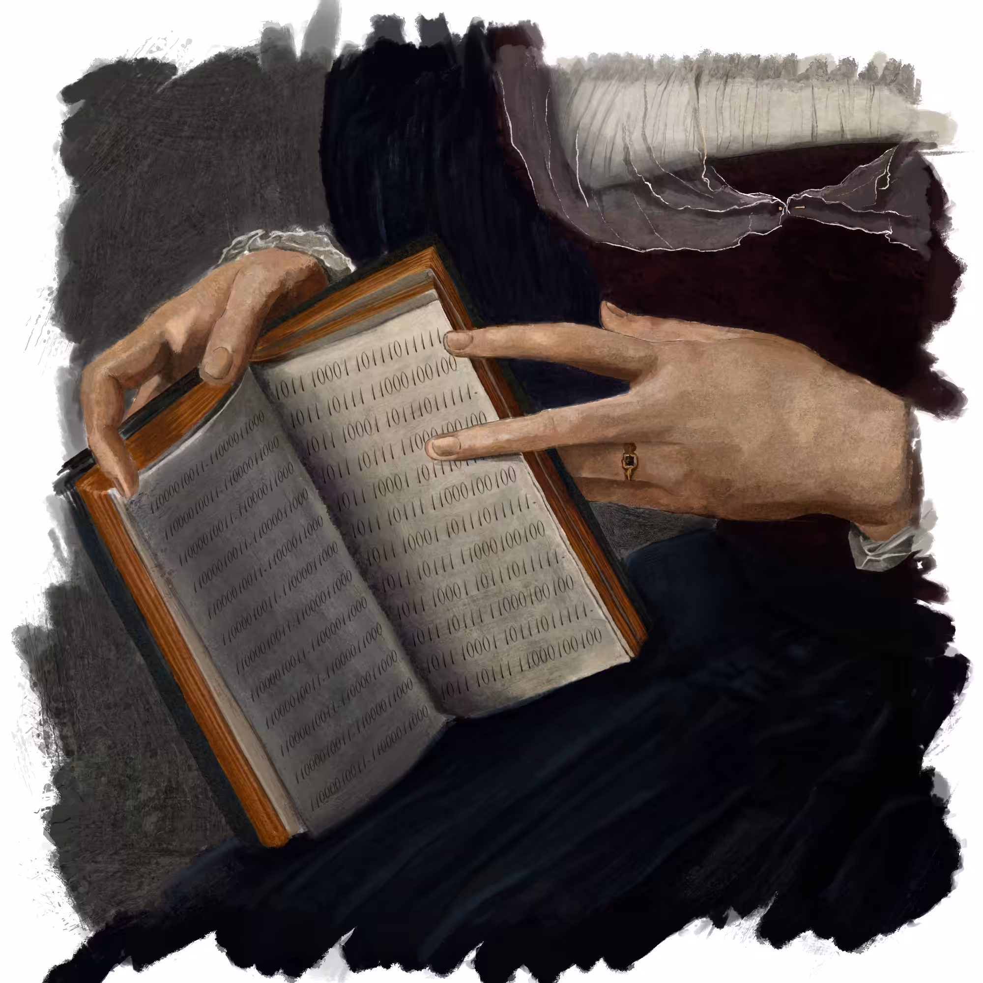 Hands of a poet