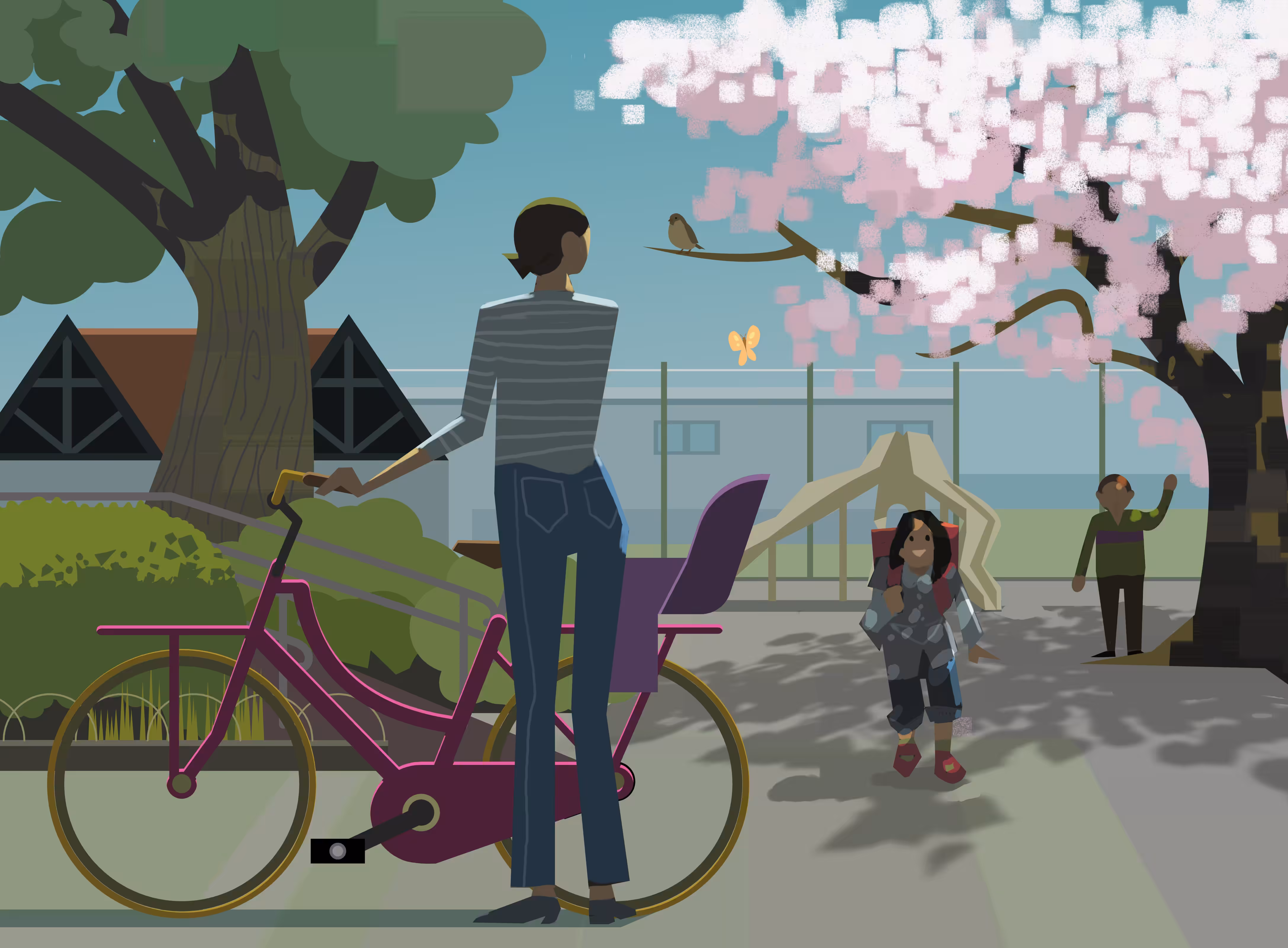 遊園まで迎えに行く (I'll meet you at the playground)