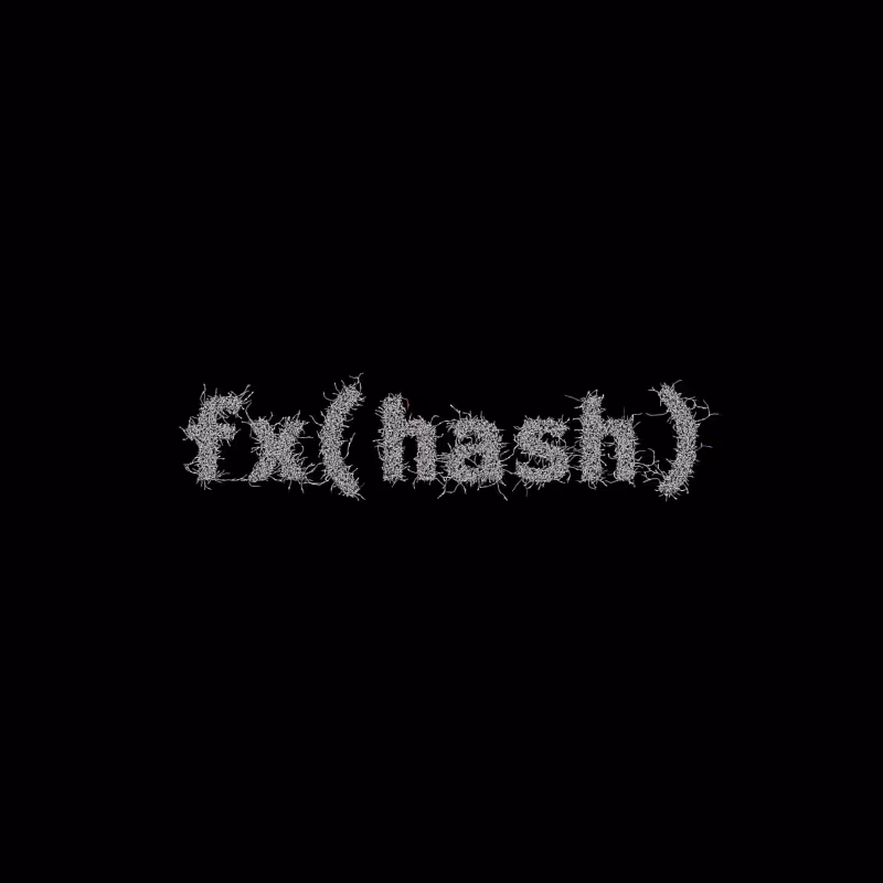 FXHASH Logo with Features #576