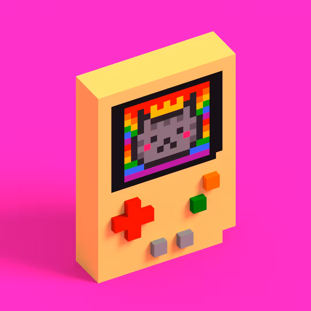 Gameboy_#67_Rainbow Cat