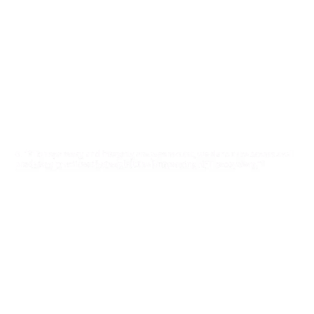 The AI NFT manifesto point 6