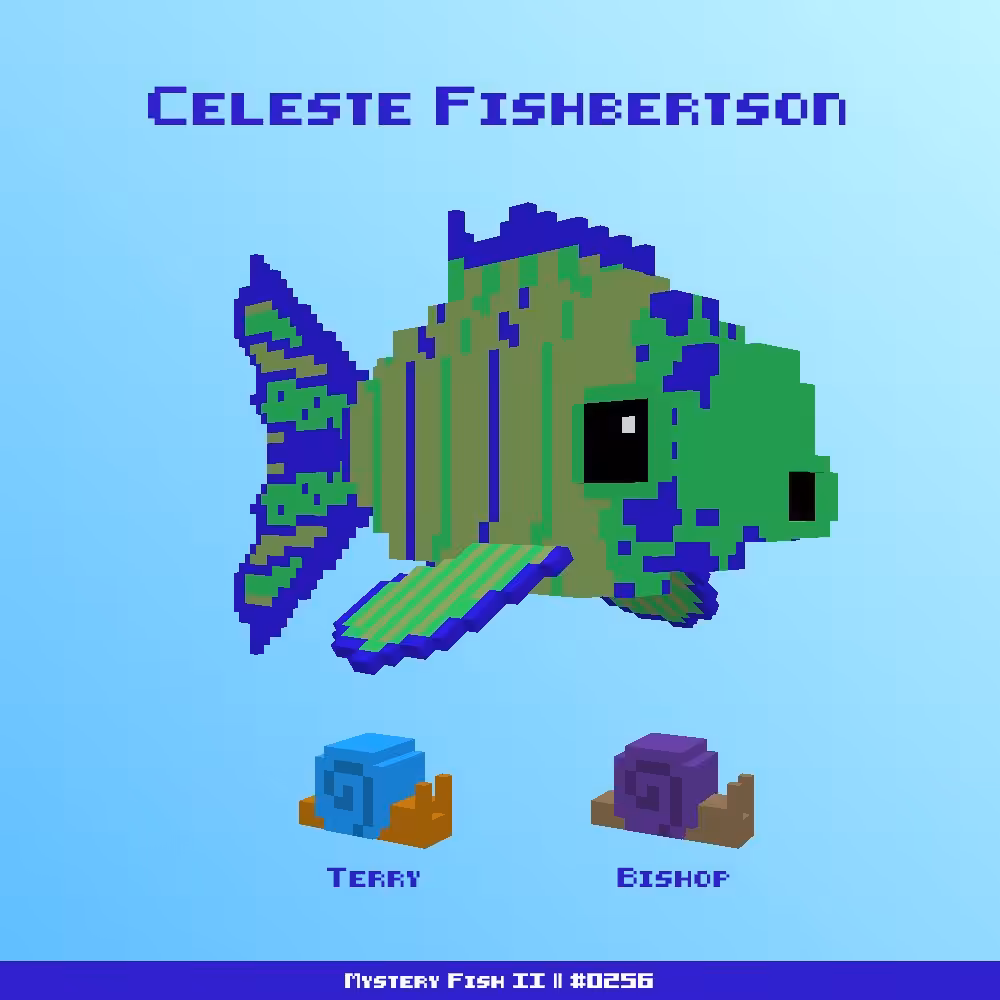 Celeste Fishbertson :: Mystery Fish 0256/1000 