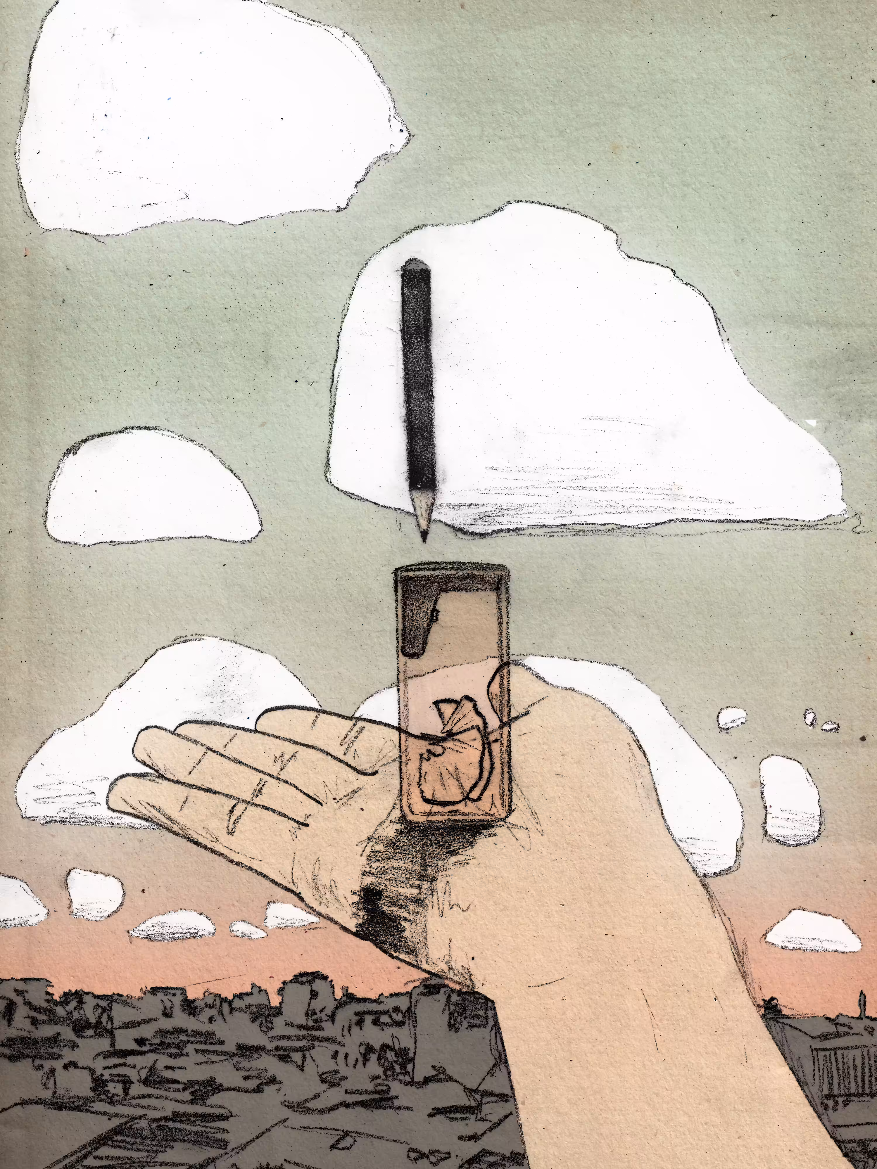 the pencil