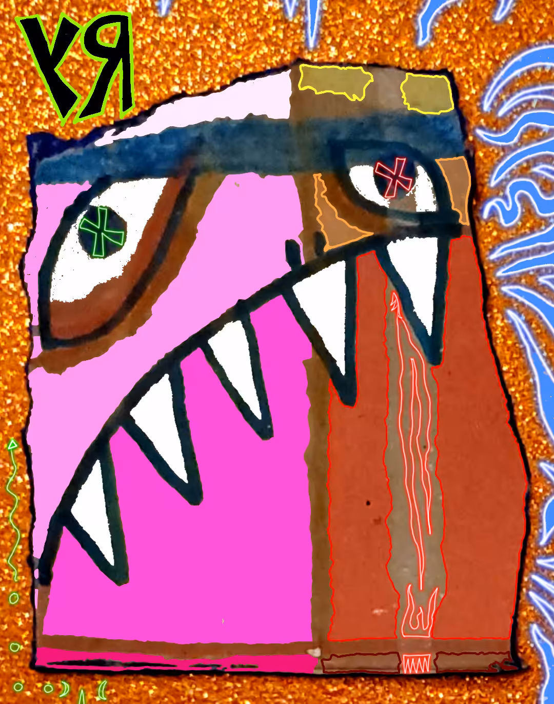 "Fearless Beast" by Richard F. Yates (Holy Fool)