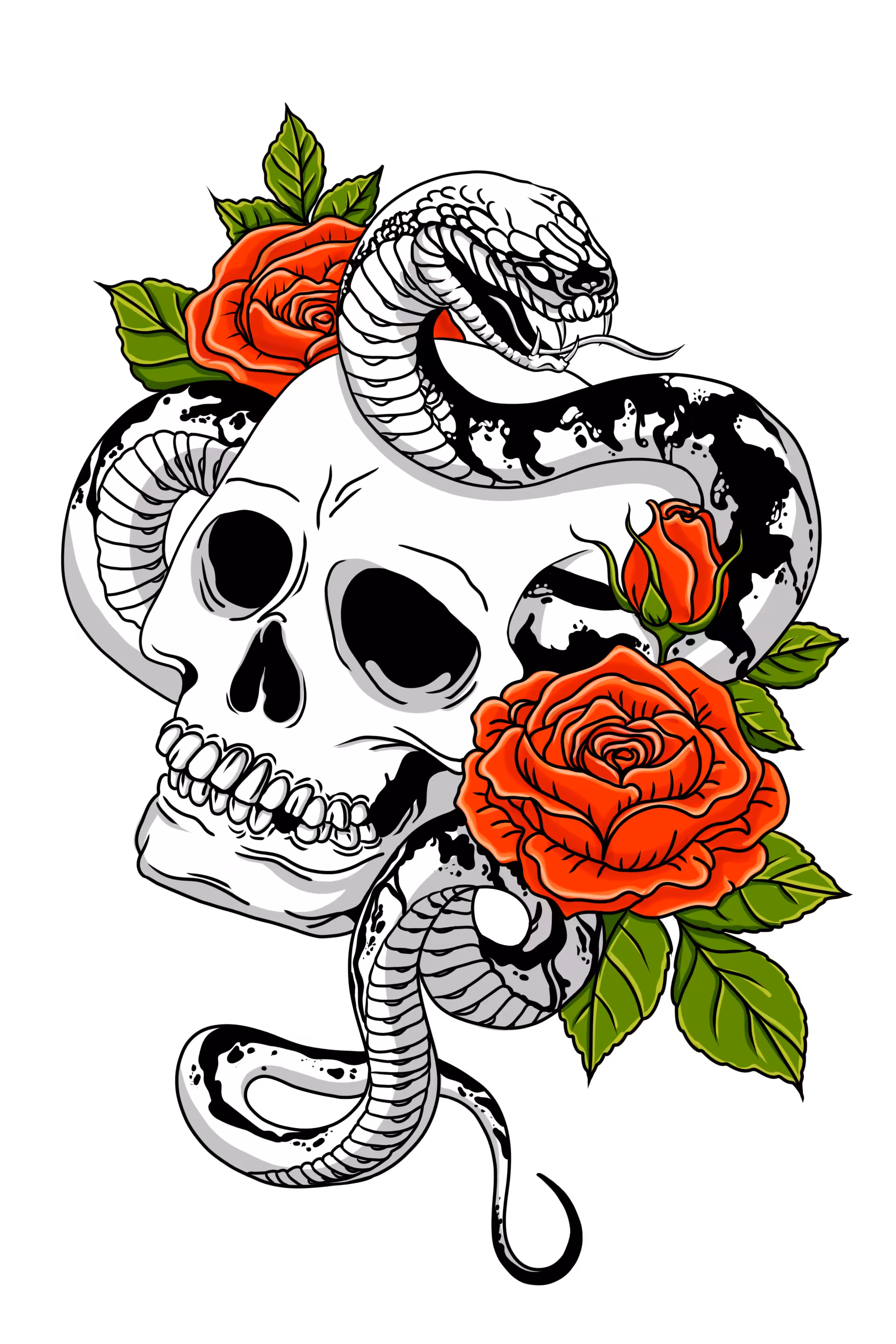 Skull & Roses