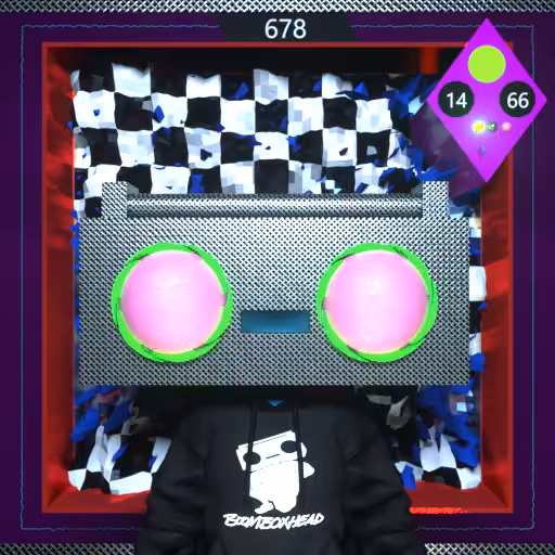 Boomboxheads Legends: Boomboxhead 678