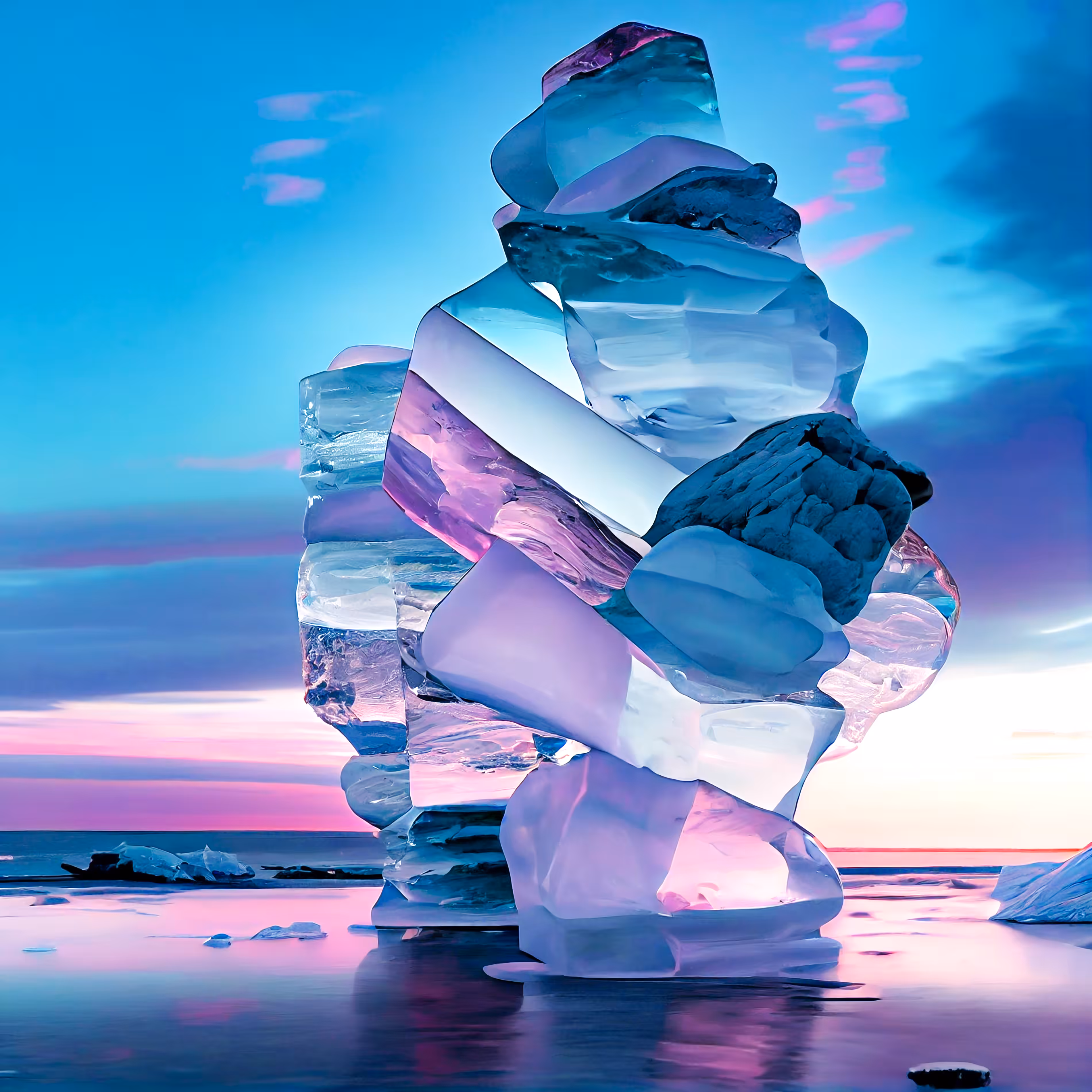 AI Digital Sculptures No. 4