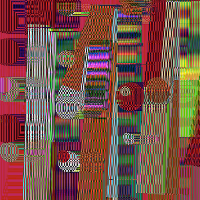 Technicolor Winter (after dead flowers) #24