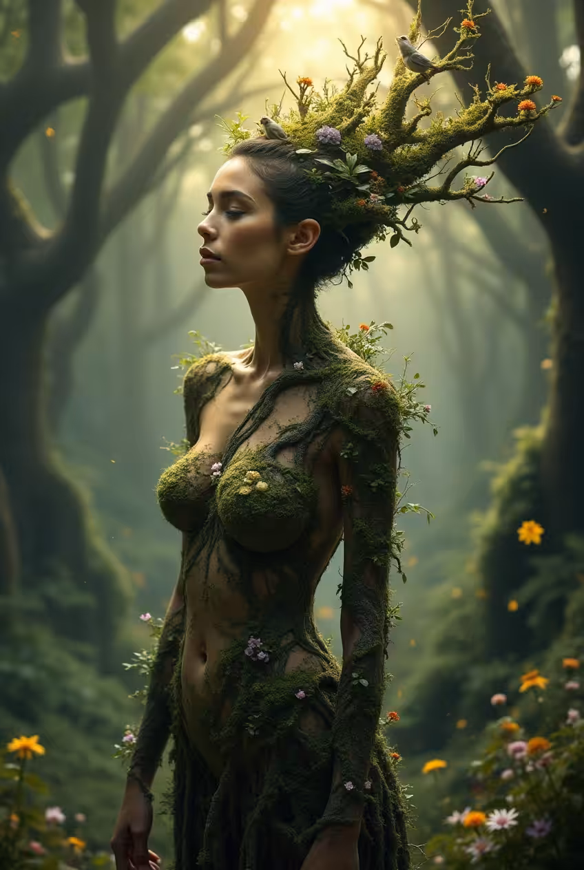 The Primeval Forest Lady