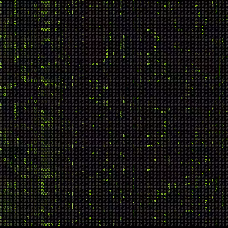 Ascii Noise #45