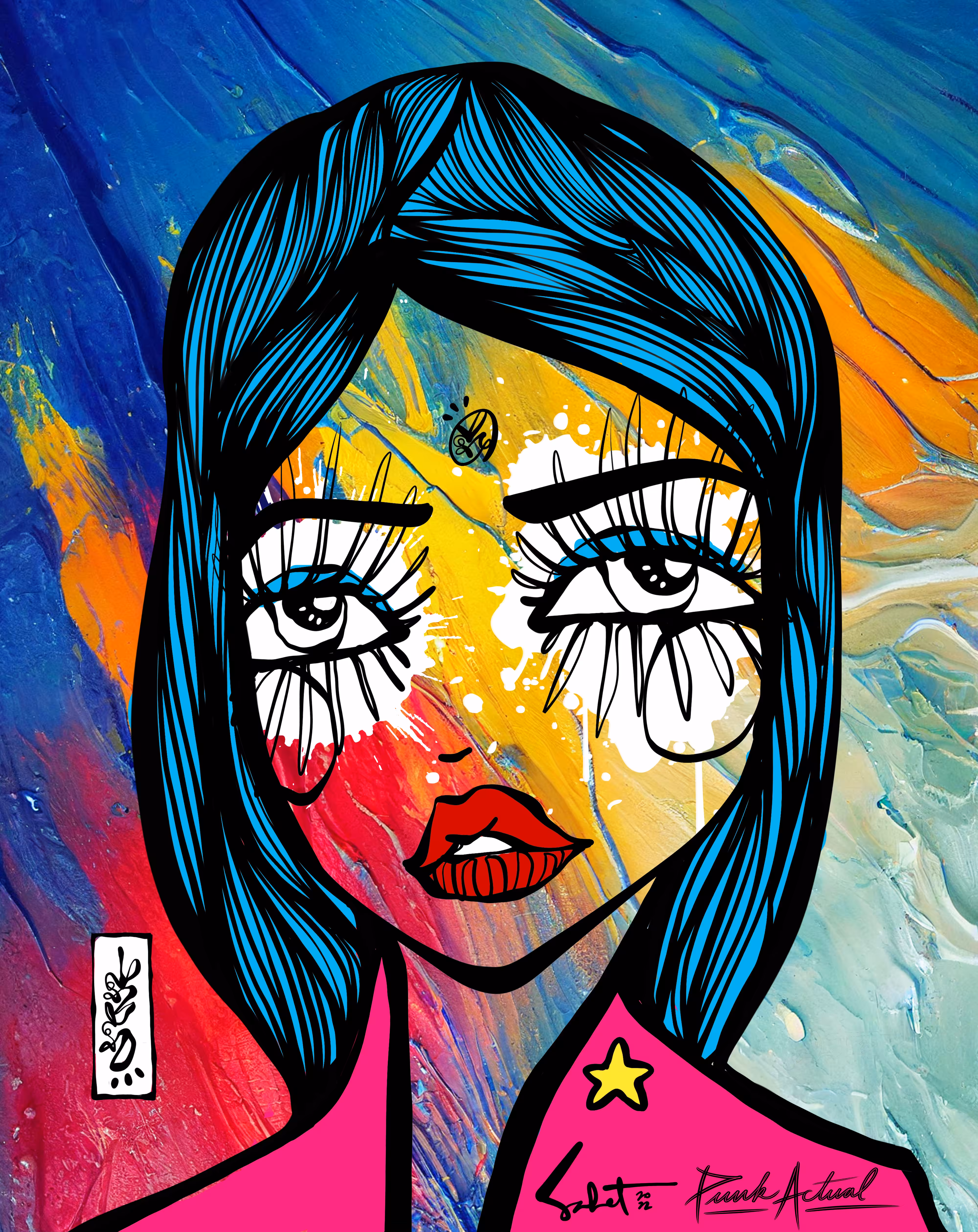2022 PUNK ACTUAL X STARGIRL by SABET