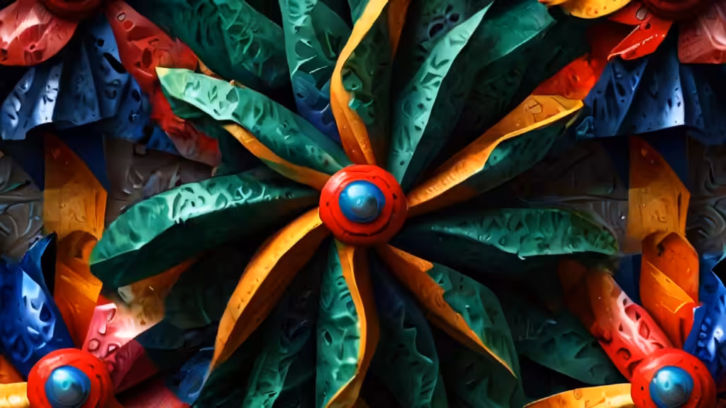 3D pinwheel #90 Gears