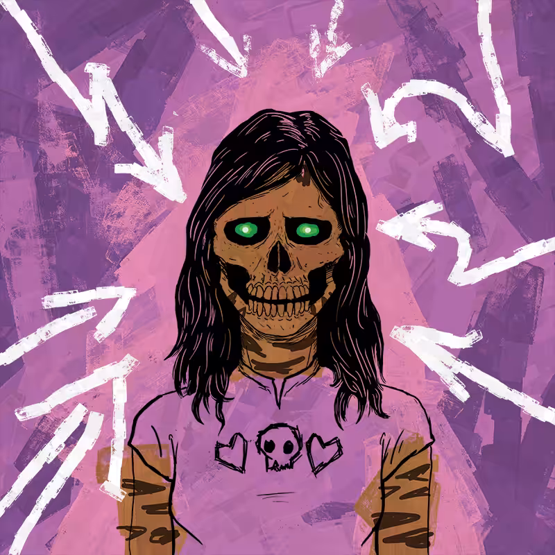 Lady Skeleton #42