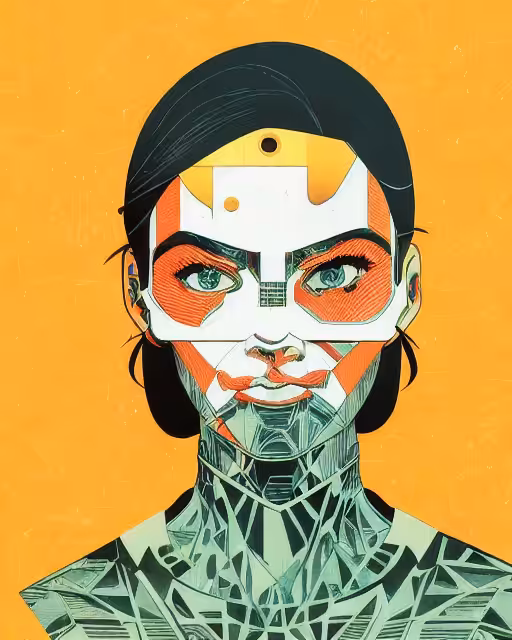 Lady distortion : Cyber Lady