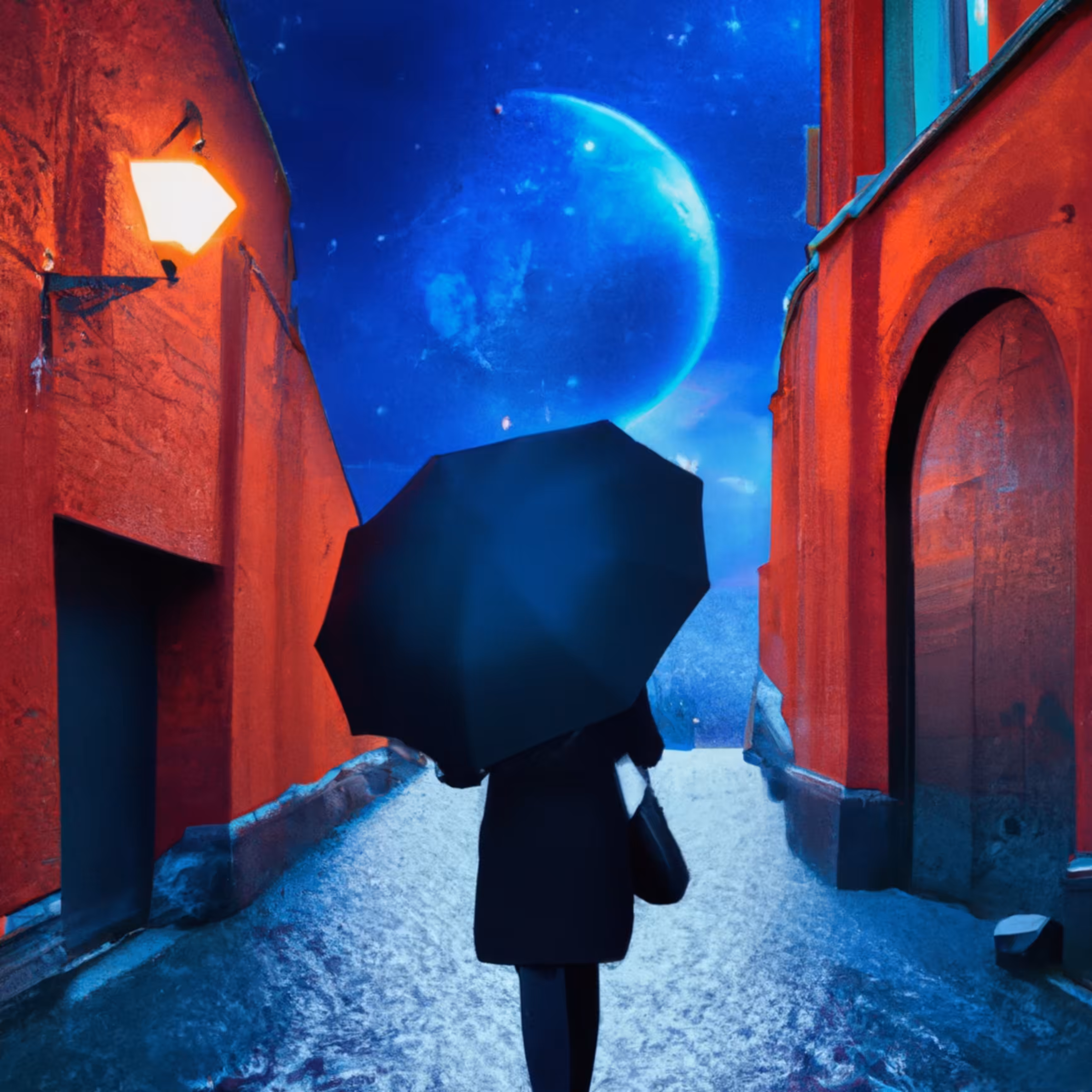 A lady and Her Brella 3