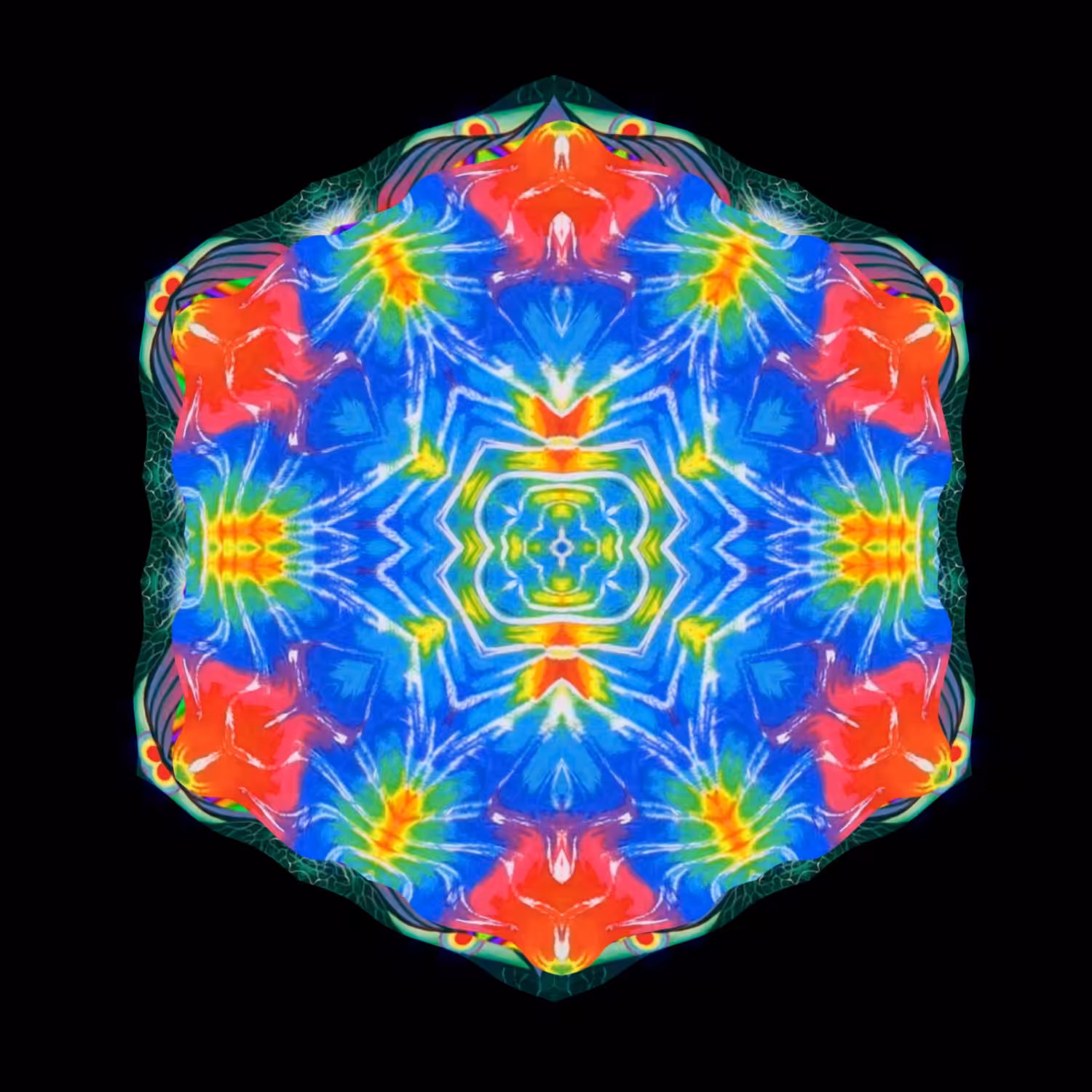 Psychedelic hippy
