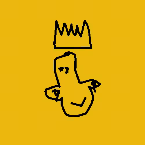 Basquiat Doodles: Basquiat #44