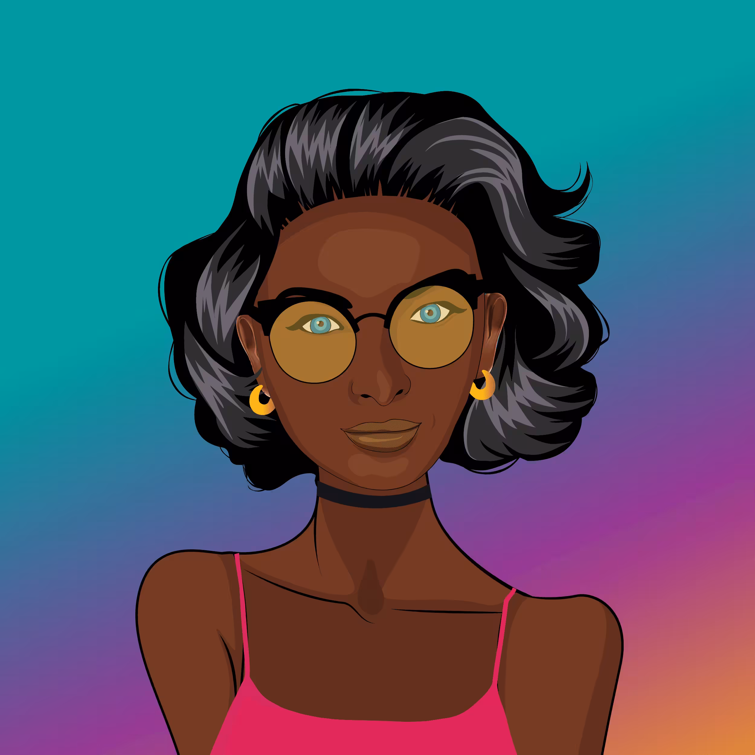 Cool Lady #1034