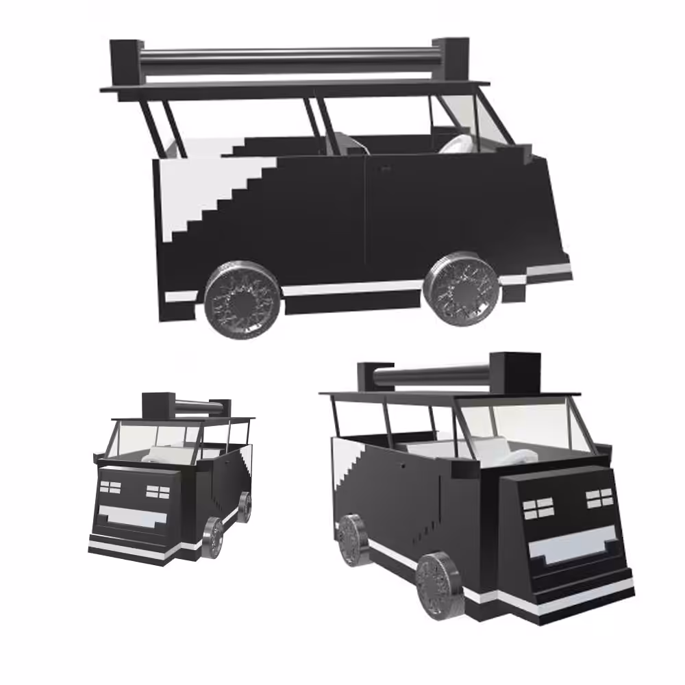 Boomboxhead Camper // 3d NFT #3