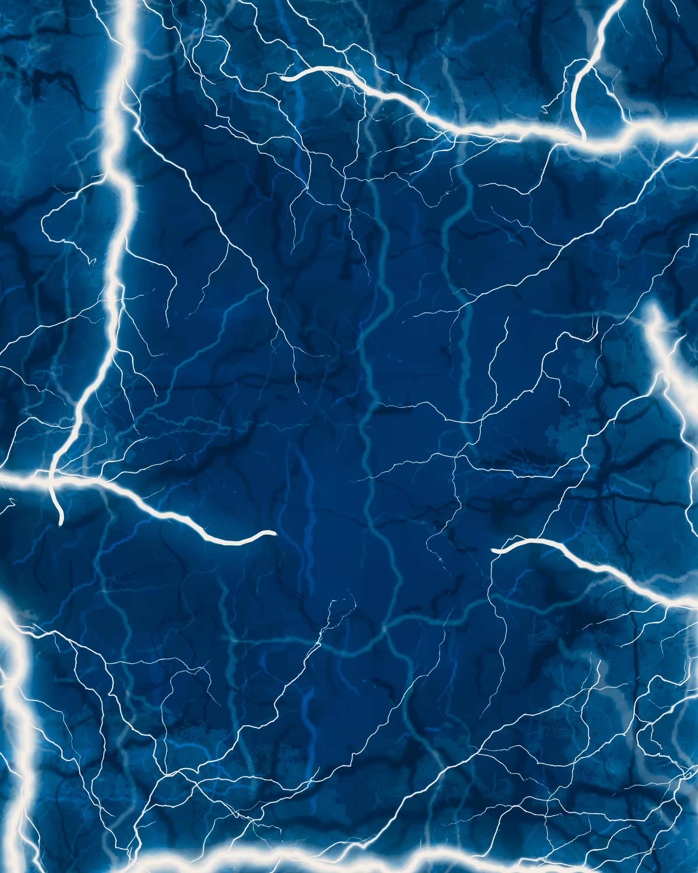 Lightening in Blues