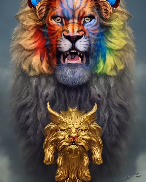 AI Lion Kings : King  Akash