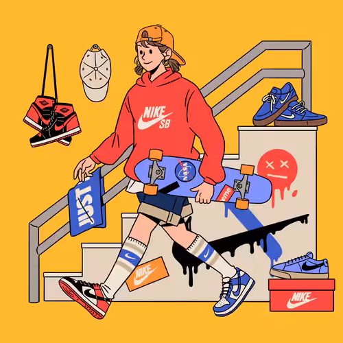 Nike girl