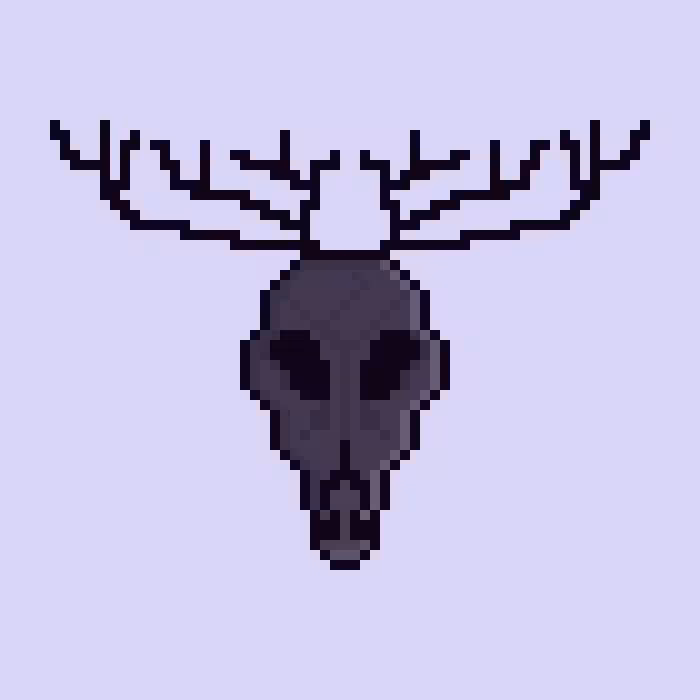 deer skull