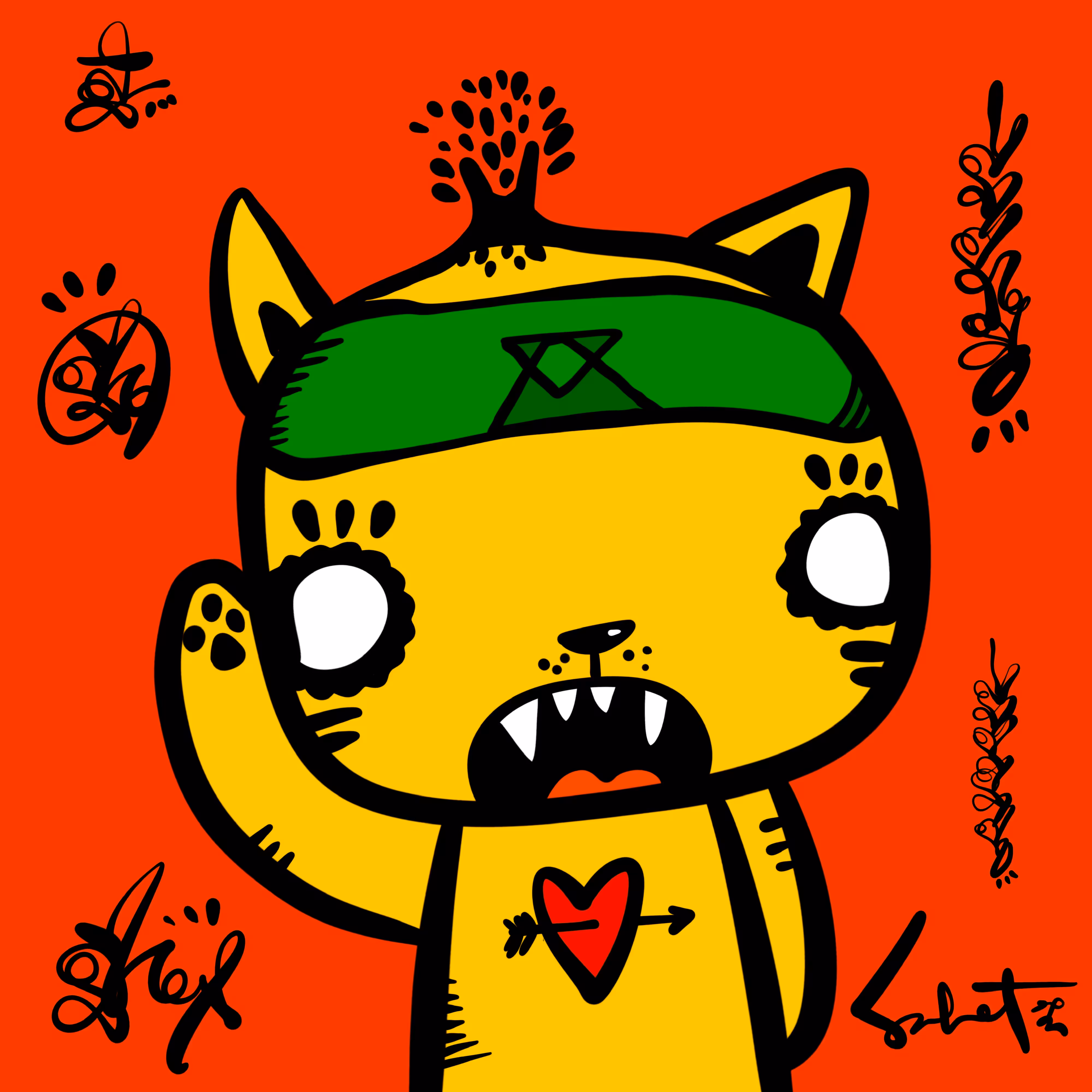 Ugly Kitties by Sabet #215