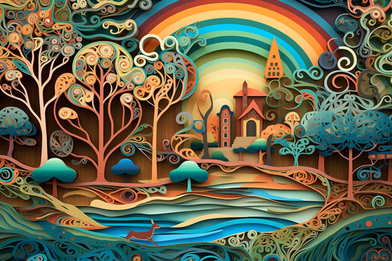 FILIGREE LANDSCAPES #091