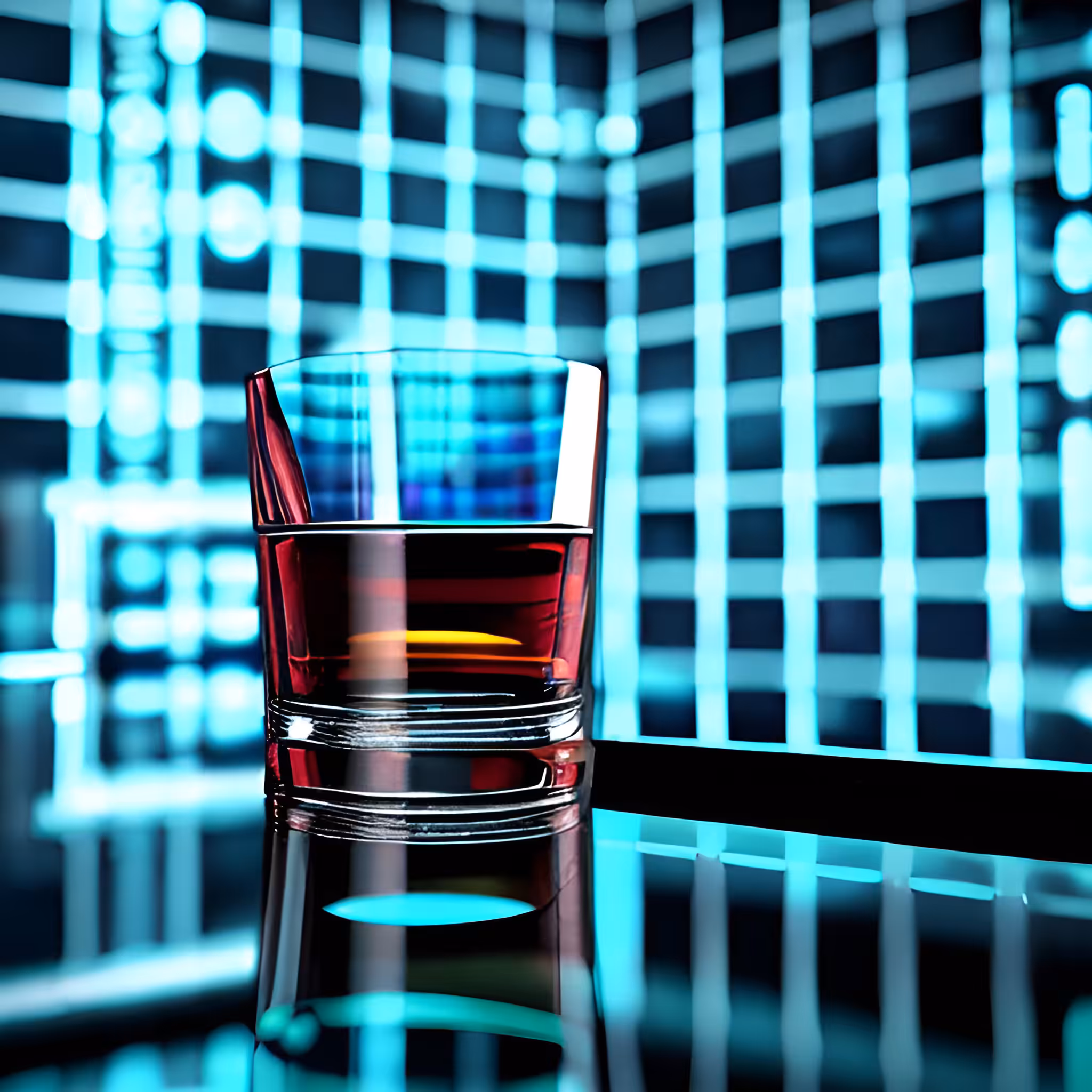 Neon Art: Whiskey 