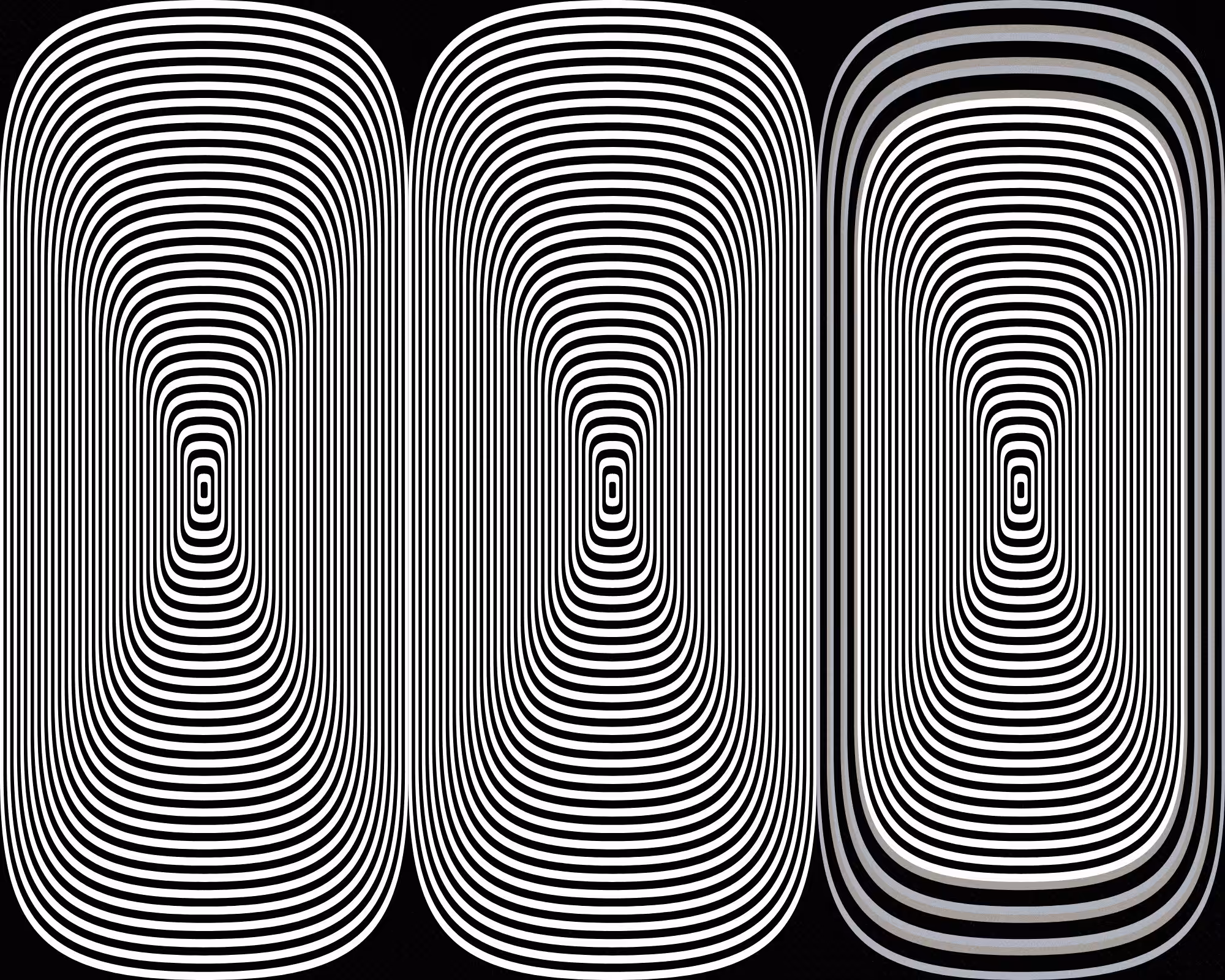 Alternating bands of color #146