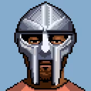  CryptoSlebs #042 MF Doom