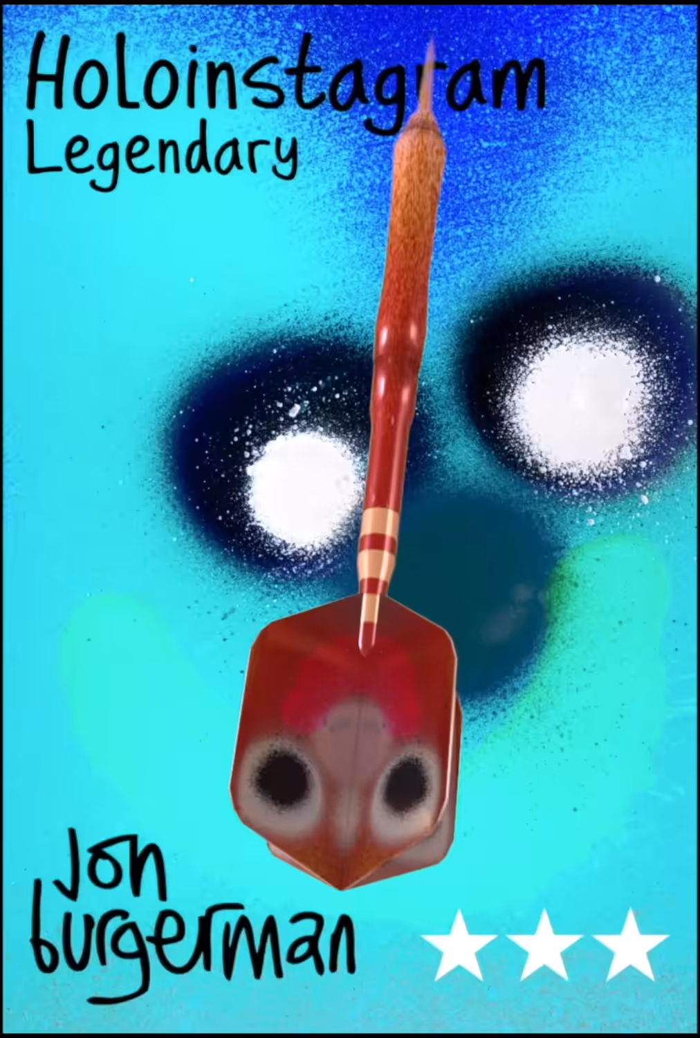 Holoinstagram Legendary by Jon Burgerman