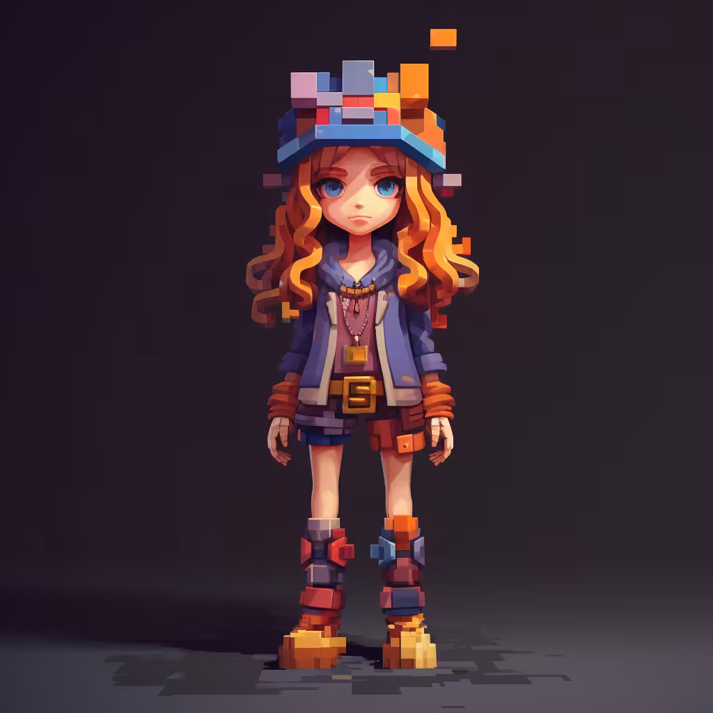 Tez Pixel Figure #116