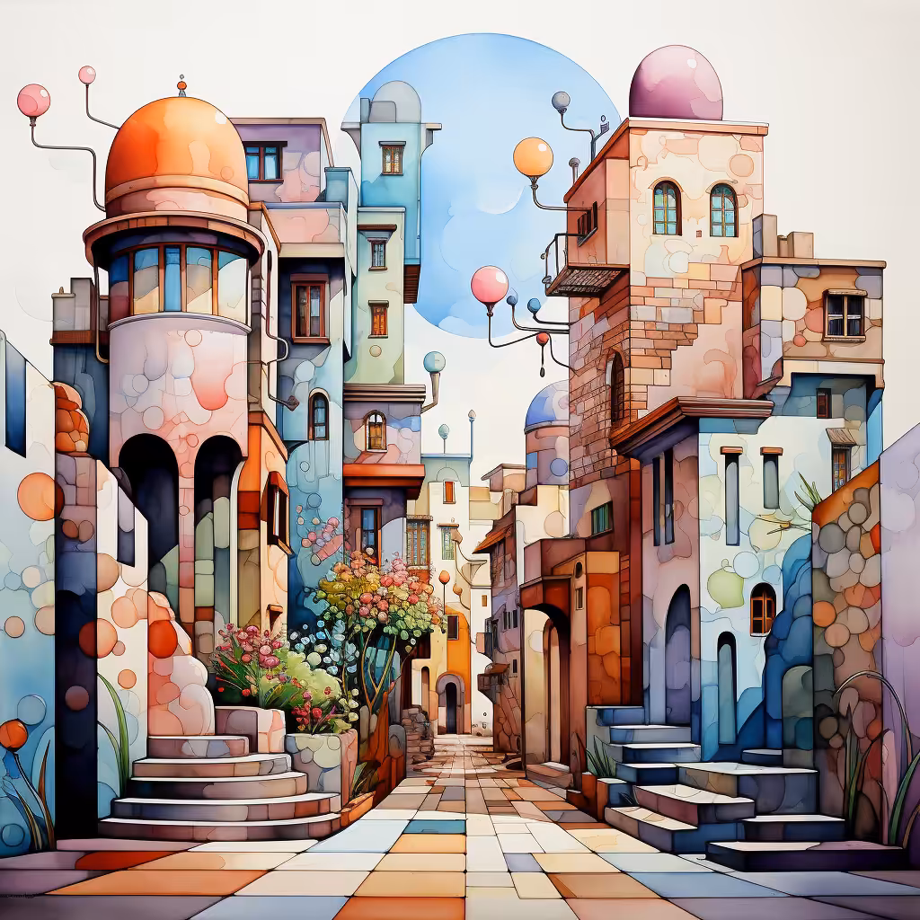 White Village #44