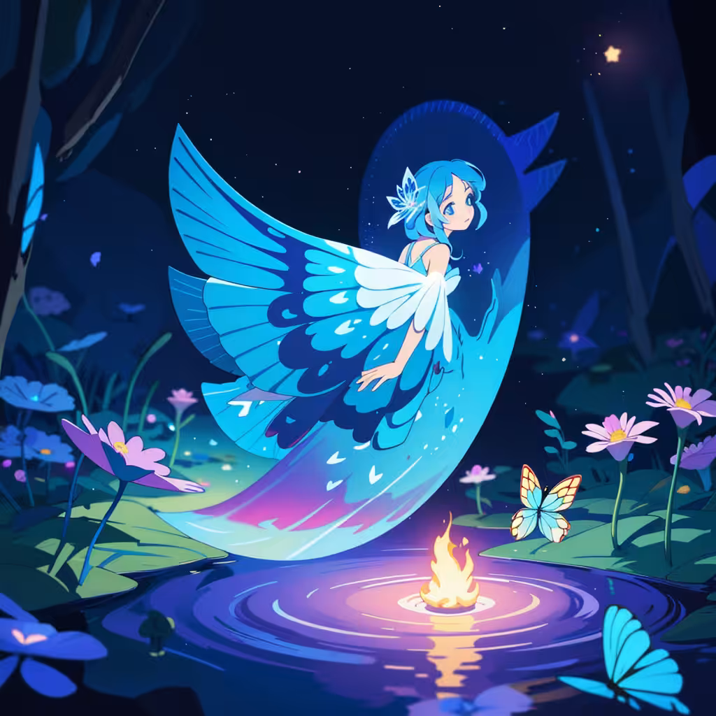 Blue Bird In Memory forever