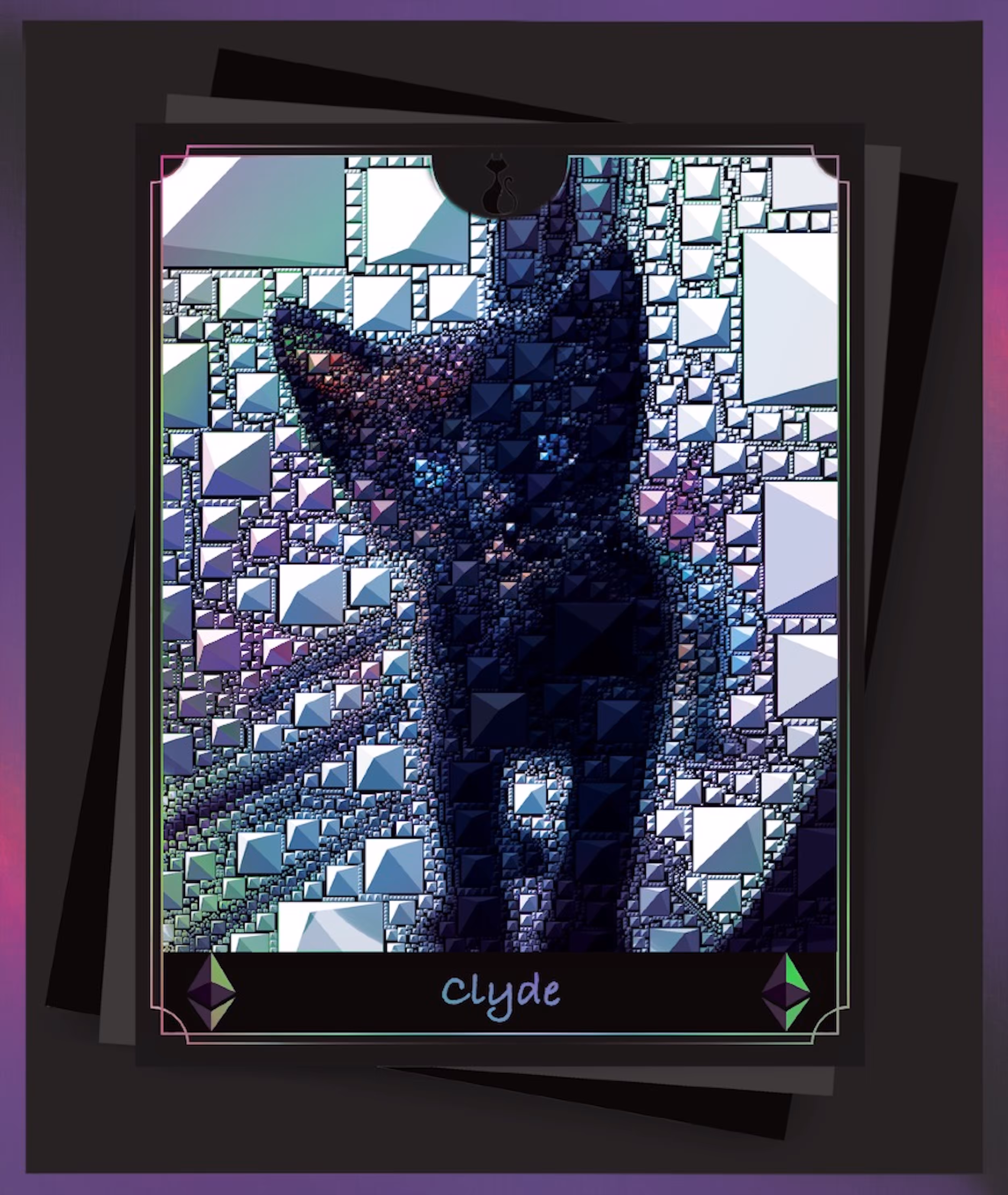 Clyde // Psychedelic Kitties // Rare Card