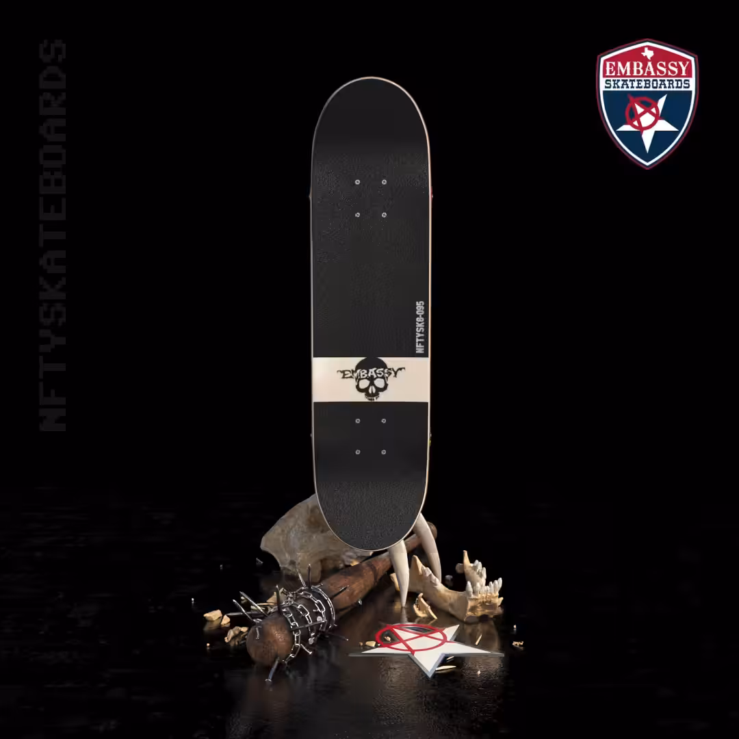 nftyskateboards NFT#095 - Embassy Skateboards - Jaime Mateu Pro Model