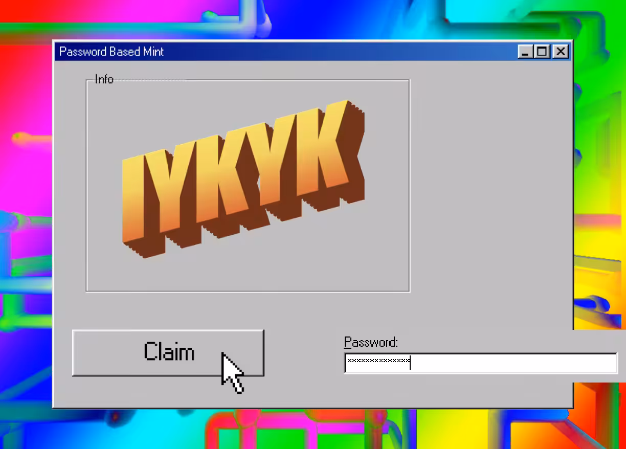 IYKYK