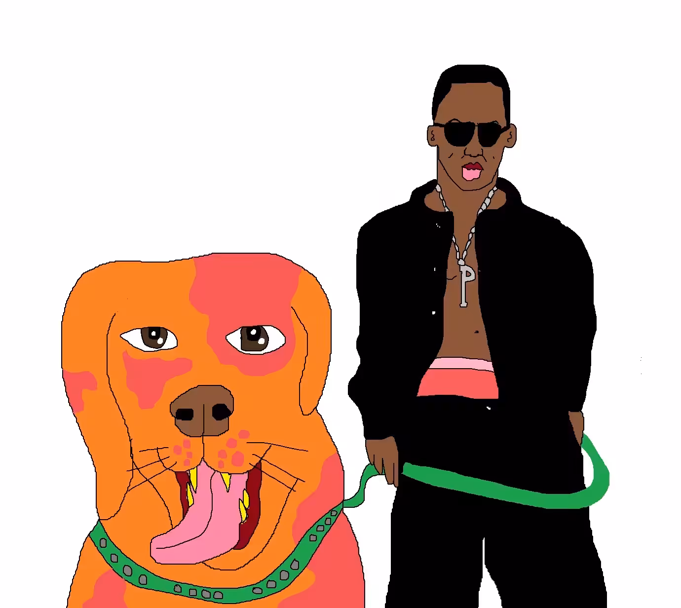 Puff Daddy and the candy dog