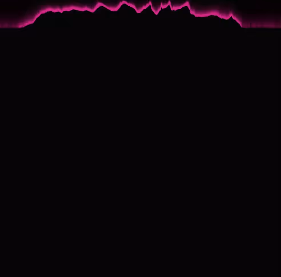 Raining Pixels #098 MediumVioletRed, Matrix Style