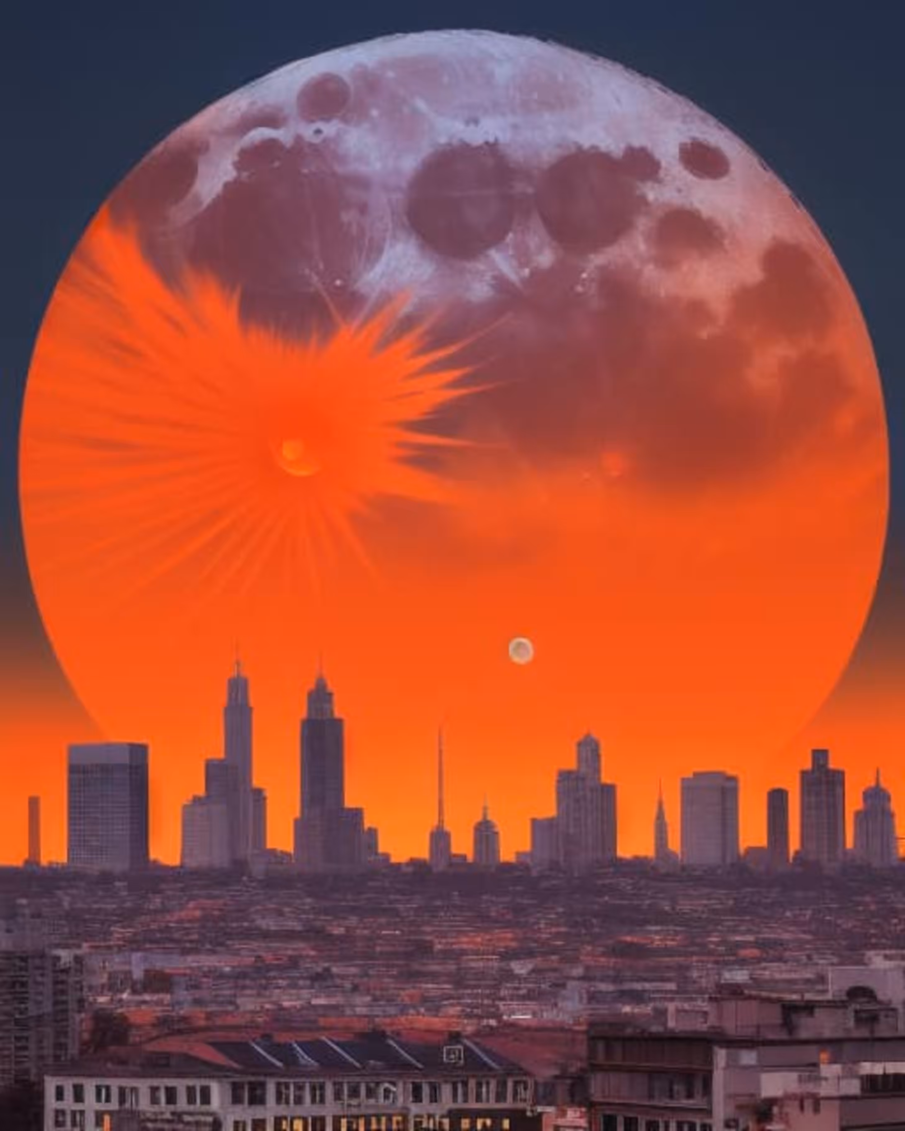 Orange Moon Rising