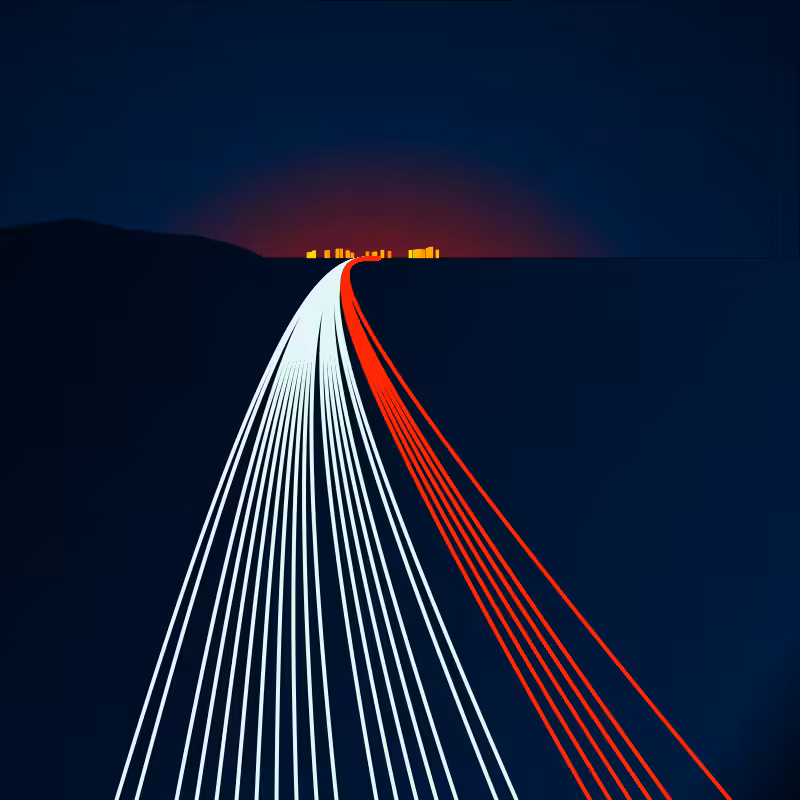 Highway lights #4
