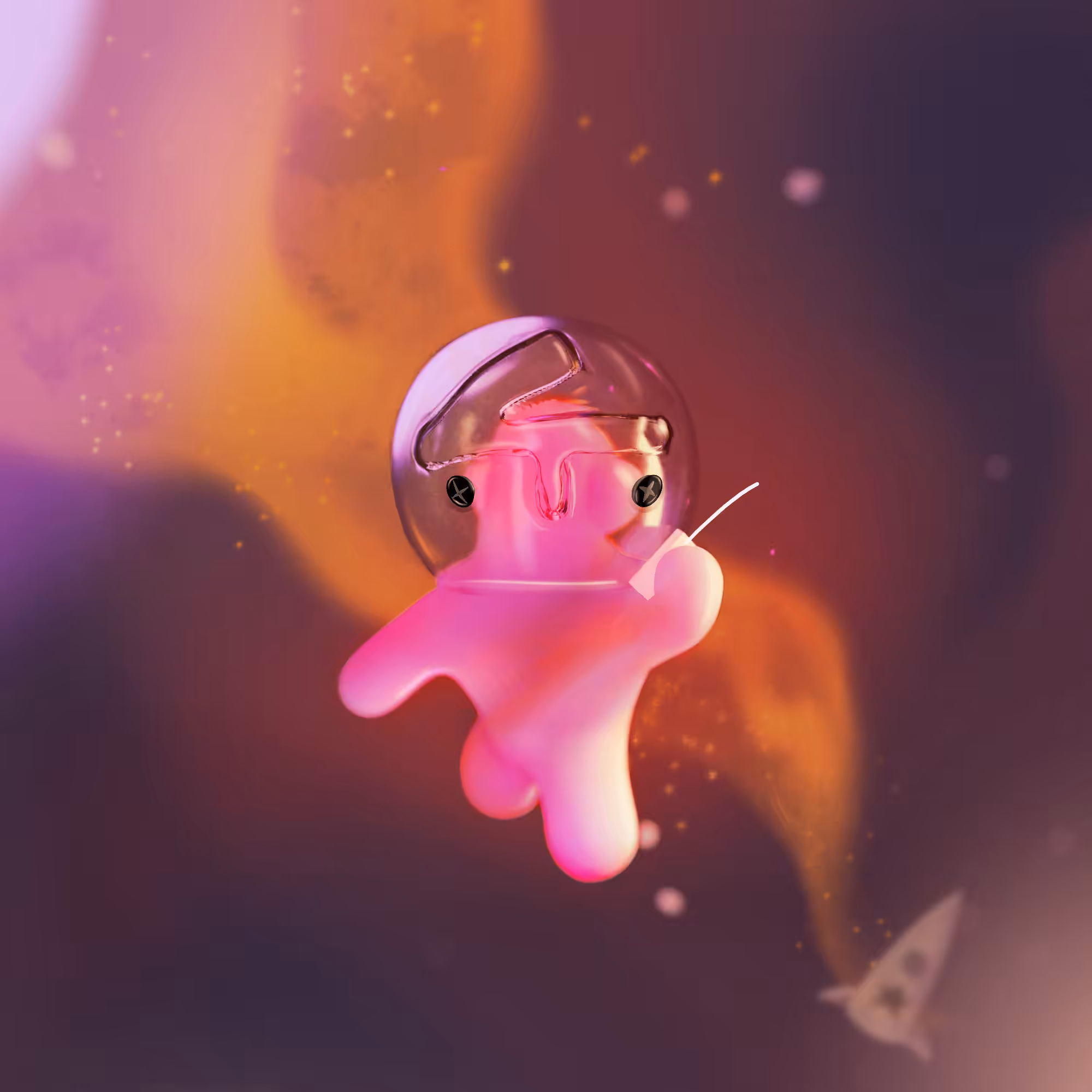 "Ziggie amongst the star dust"