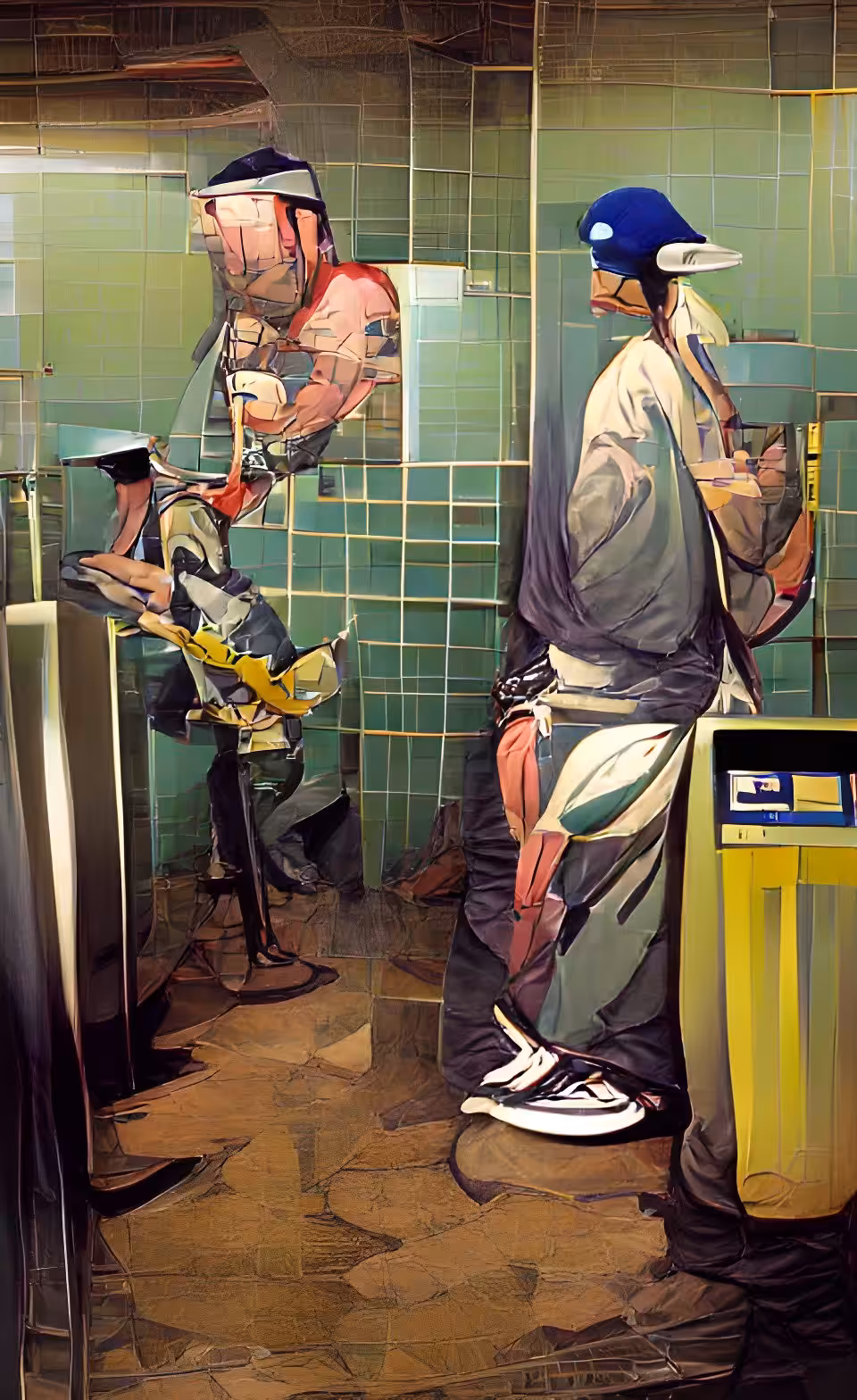 Limp Bizkit in a Gas Station Bathroom