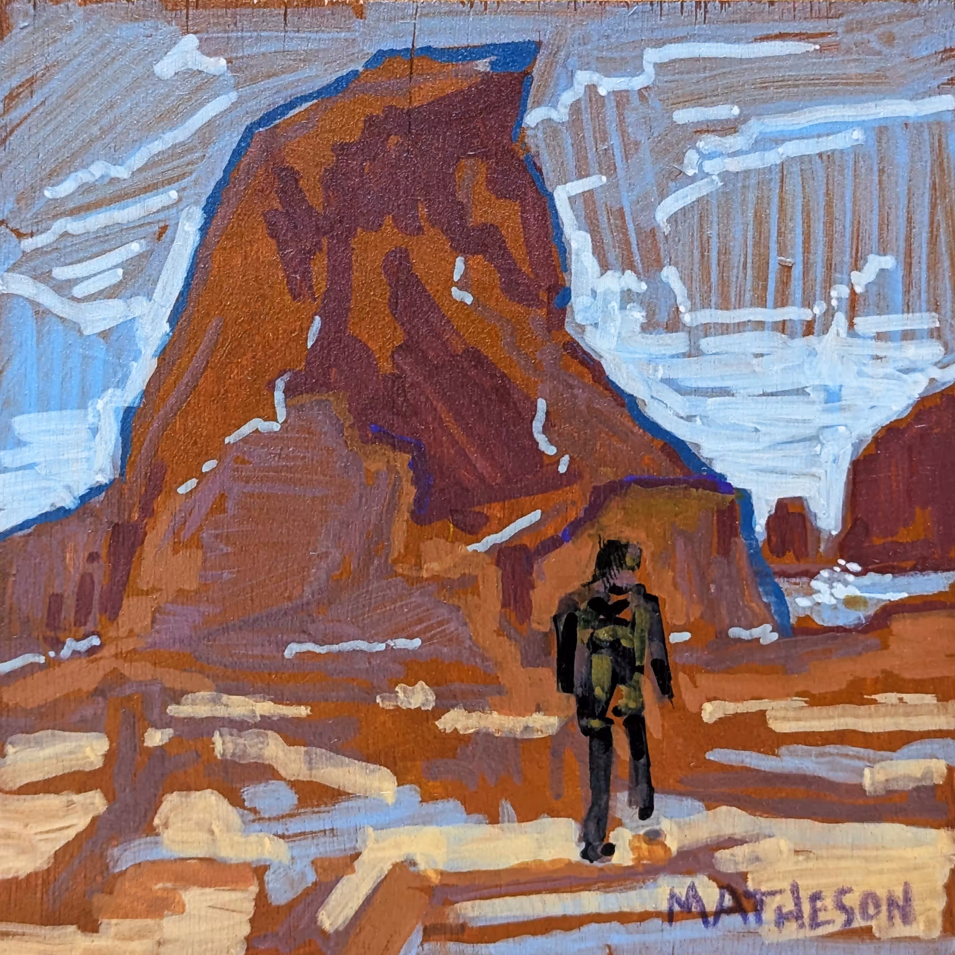 Gold Beach 101: Walking Man at Kissing Rock